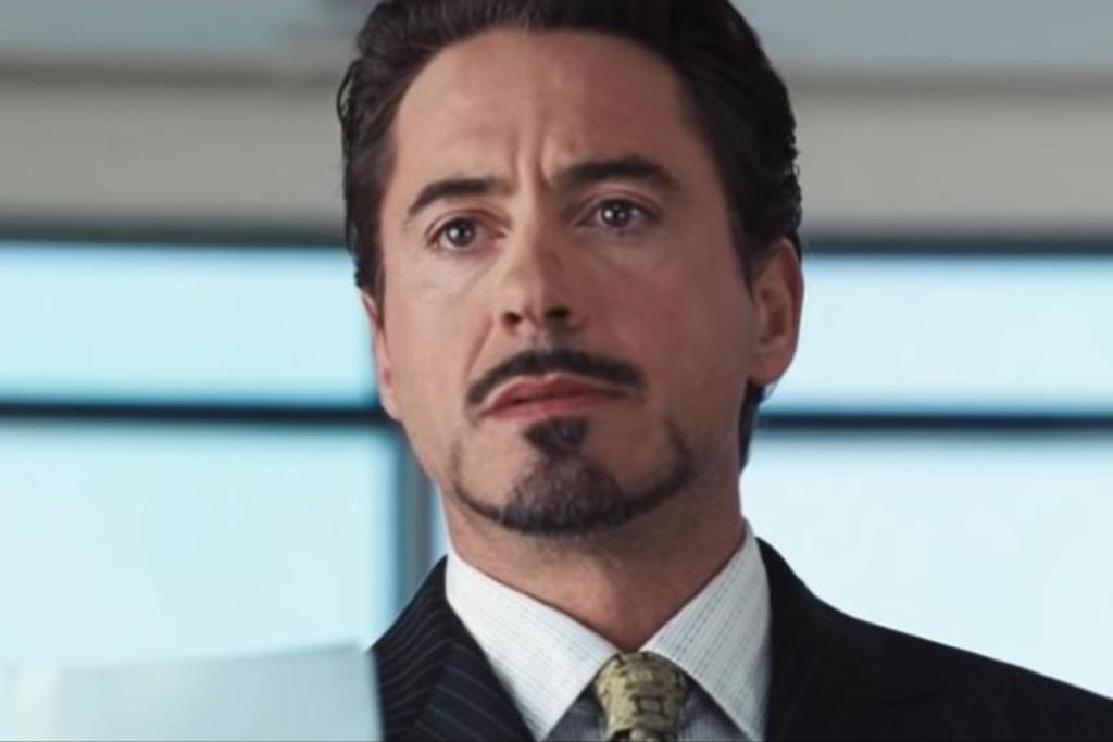 Iron Man Robert Downey Scene