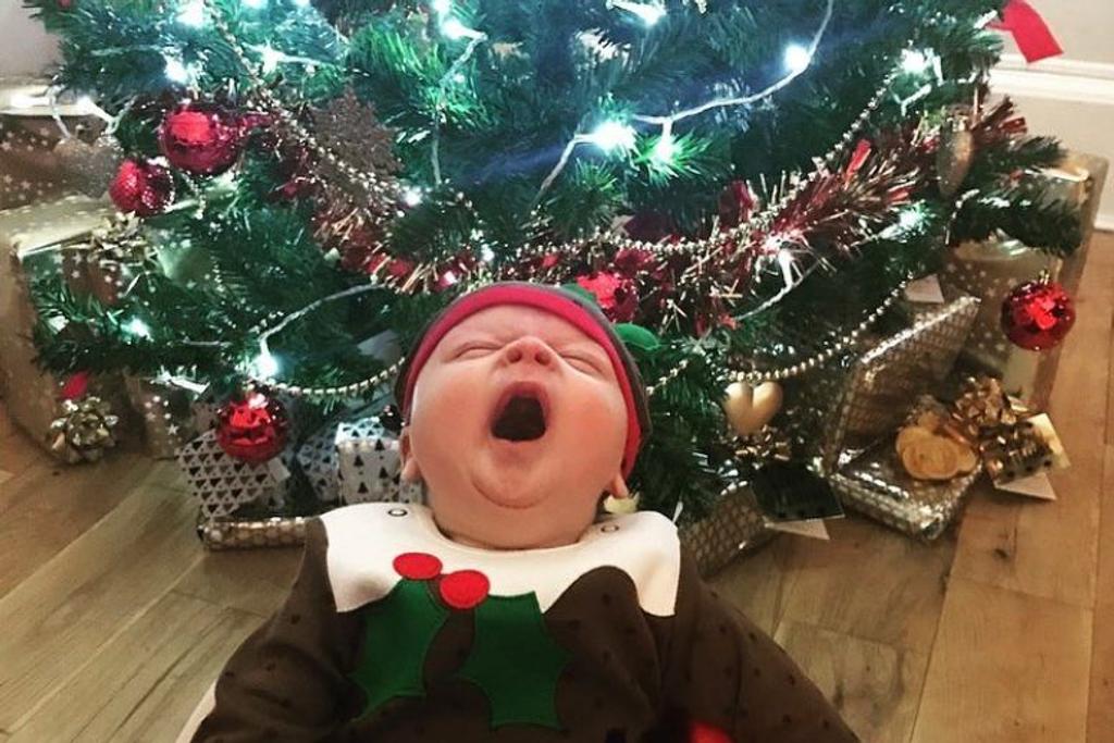 Funny Christmas Crying Baby