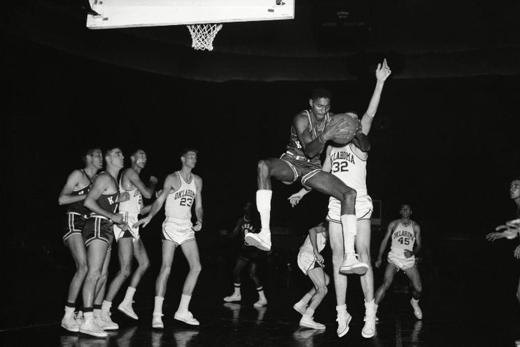 Wilt Chamberlain Kansas Basketball