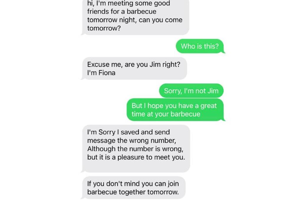 Funny Wrong Number Text Response