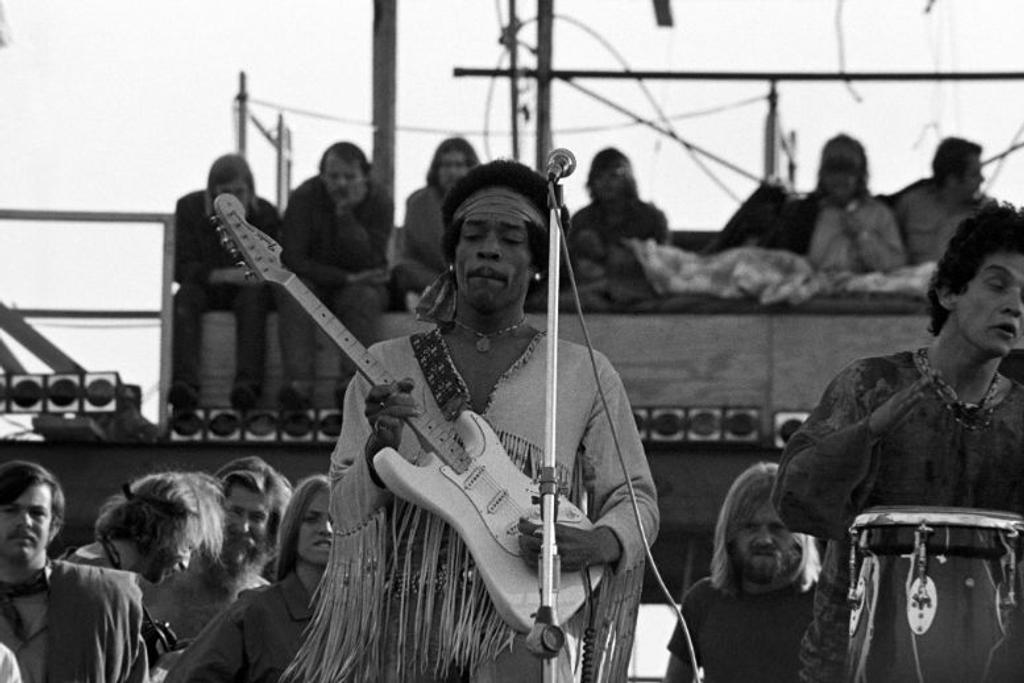Jimi Hendrix Guitar Woodstock