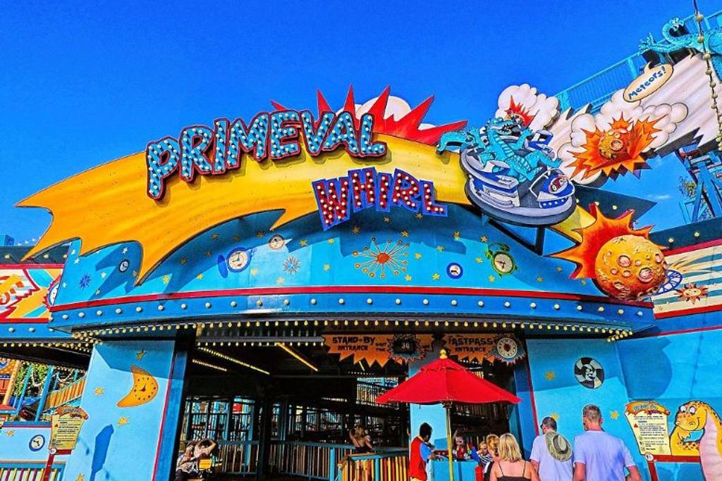 Primeval Whirl Disney Coaster