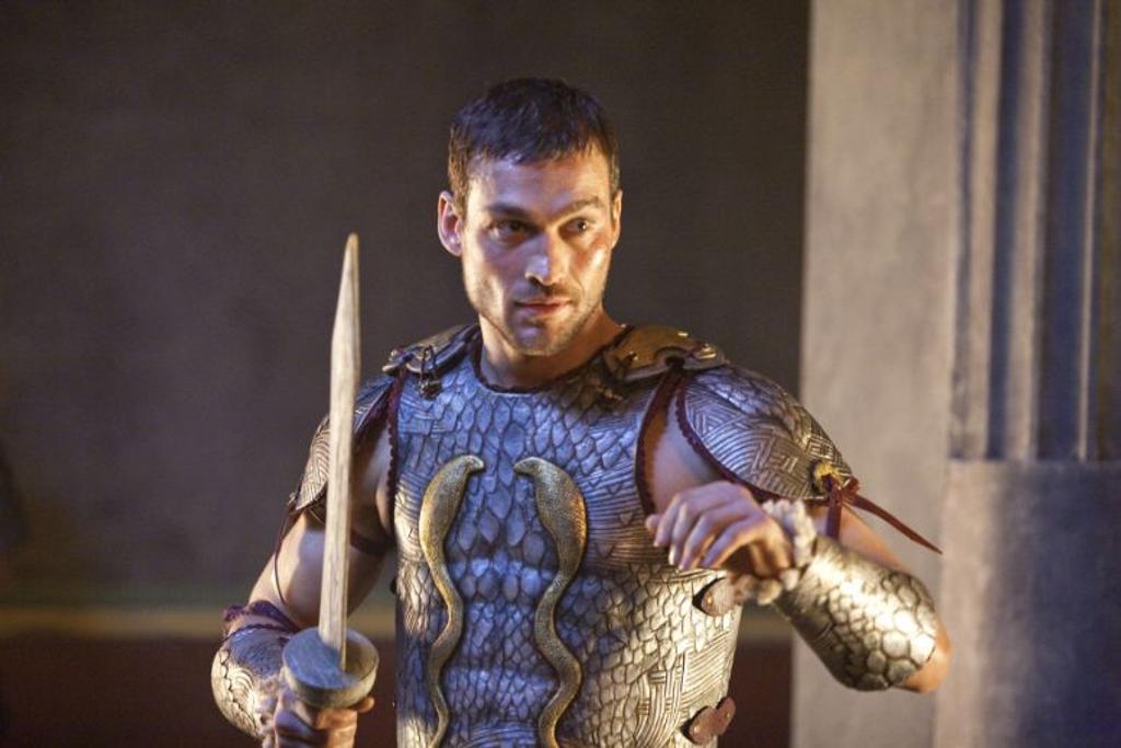 Andy Whitfield Spartacus filming