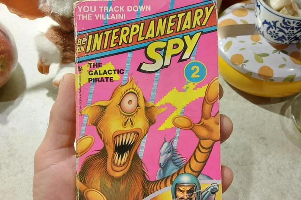 Interplanetary Spy Book Throwback