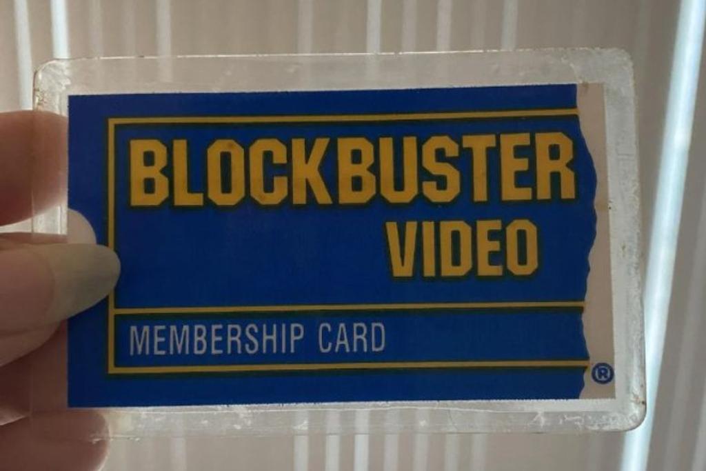 Blockbuster Video Membership Card