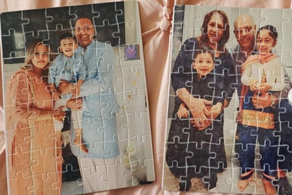 dad gift custom puzzle