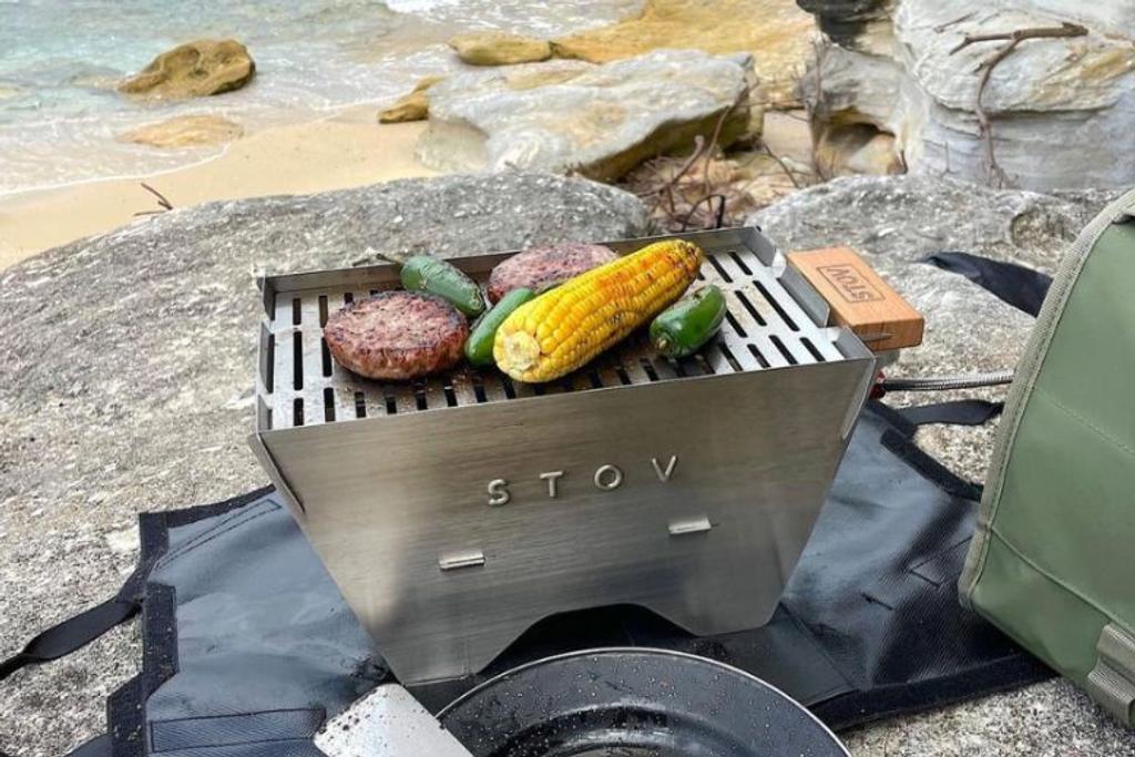 father gift portable grill