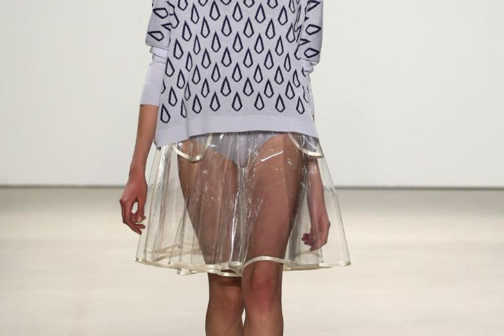 Transparent Skirt bizarre fashion