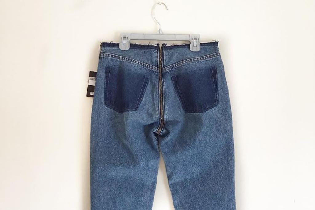 Zipper Jeans weird fashion