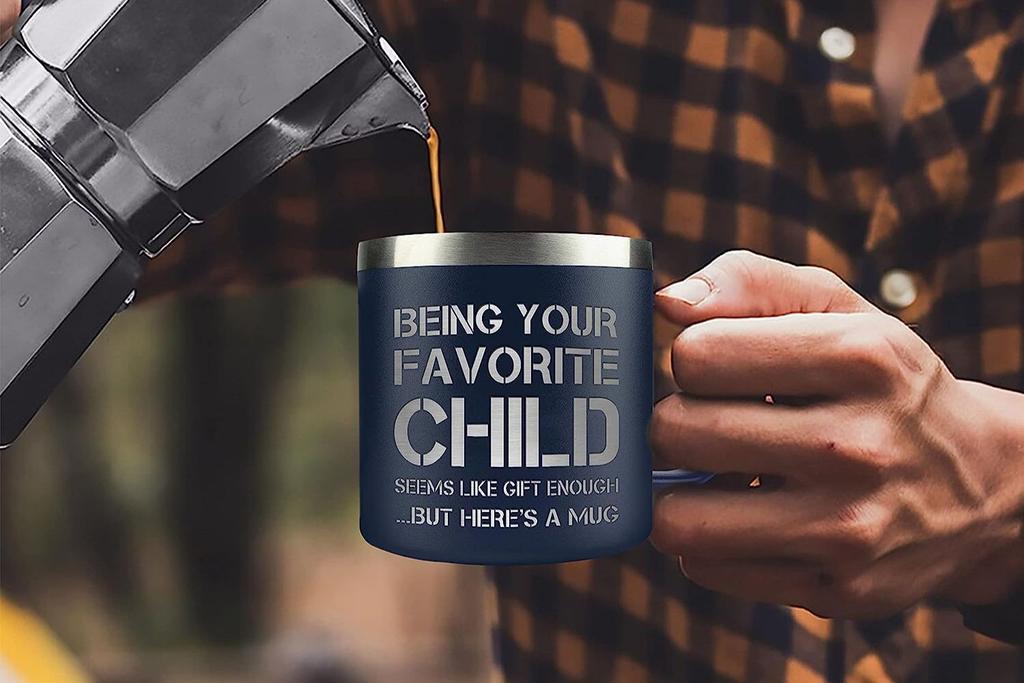 BETHEGIFT Dad Coffee Mug