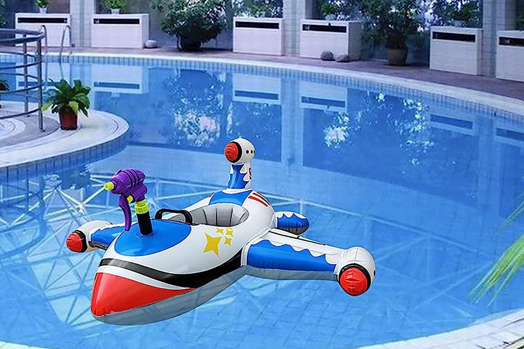 Inflatable Pool Float with Water Gun