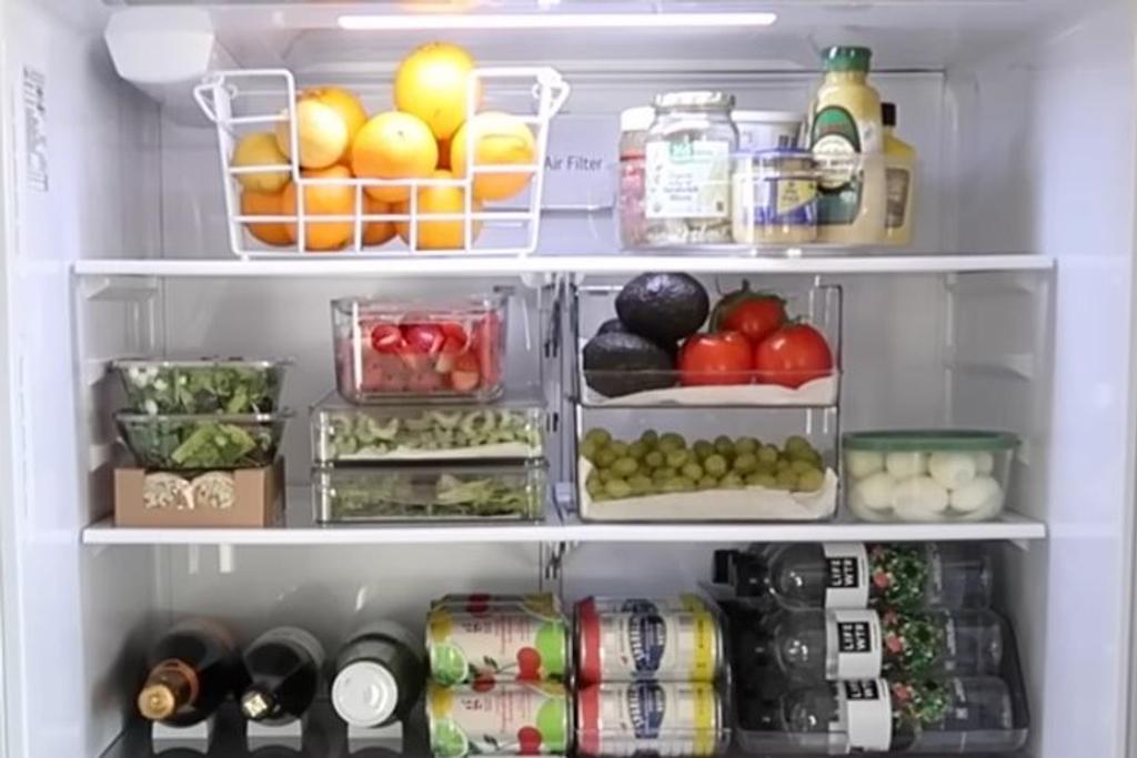 organizing vegetables Refrigerator Hack