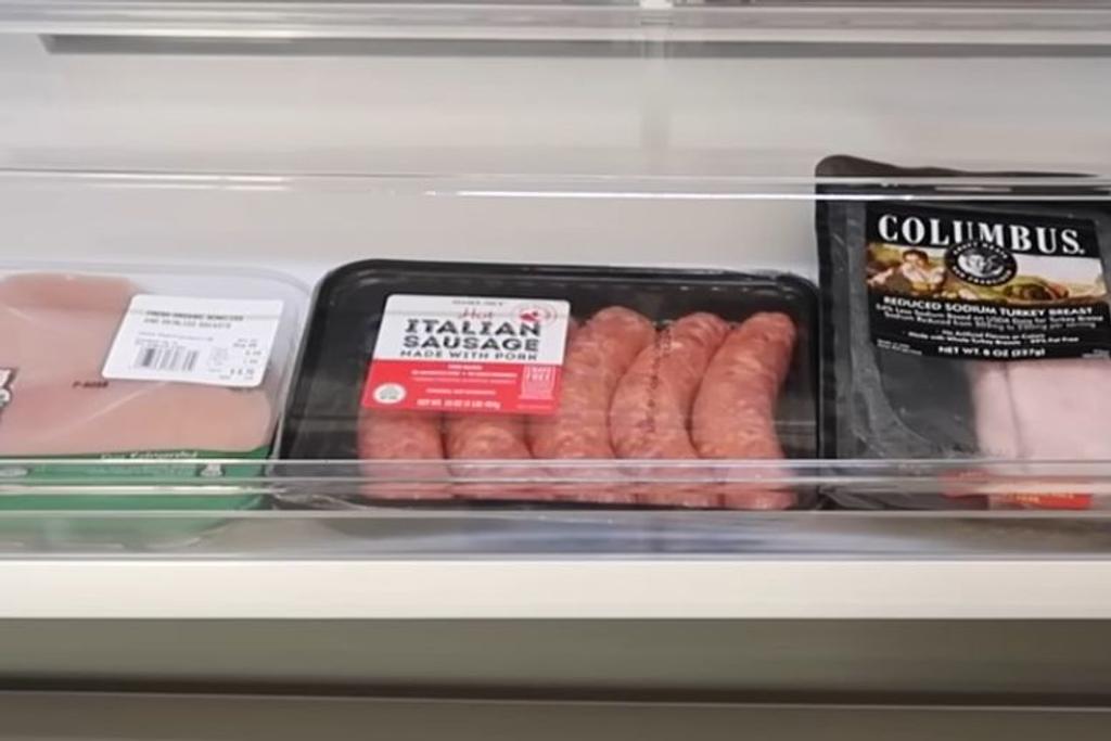 Refrigerator Hack meat sausage