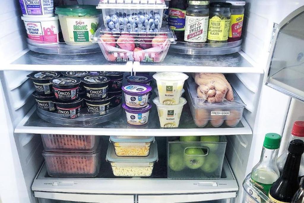 Refrigerator Hack containers organize