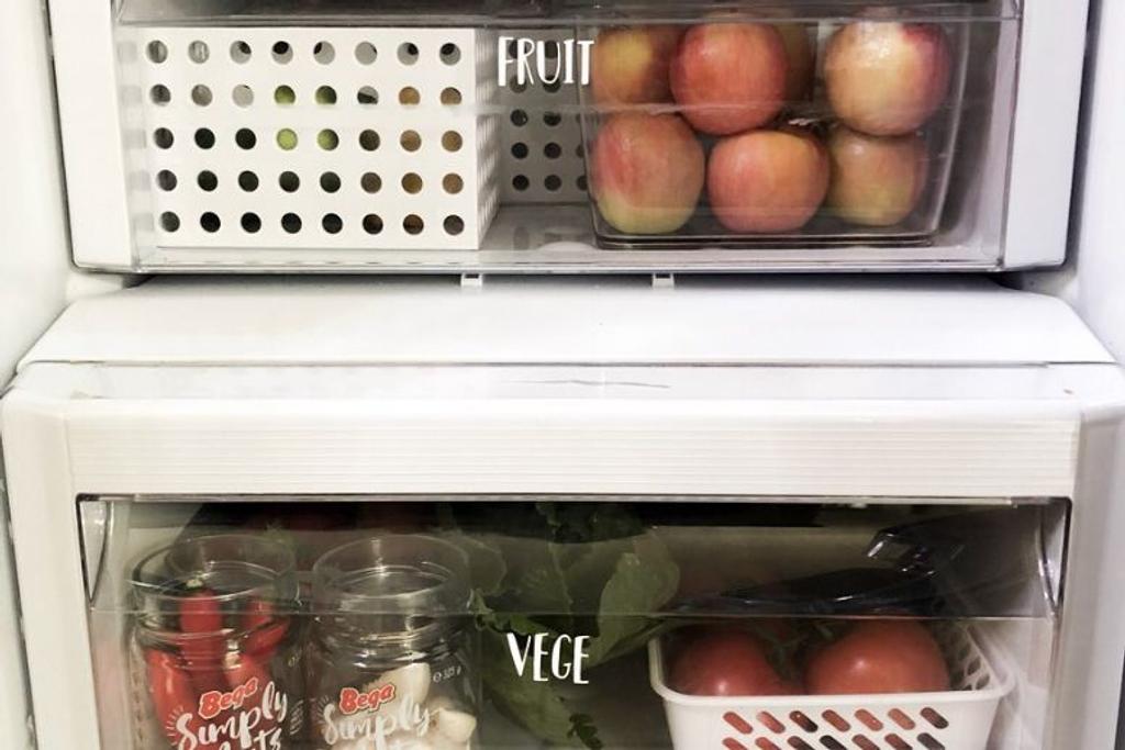 Fruit Veggies Refrigerator Hack