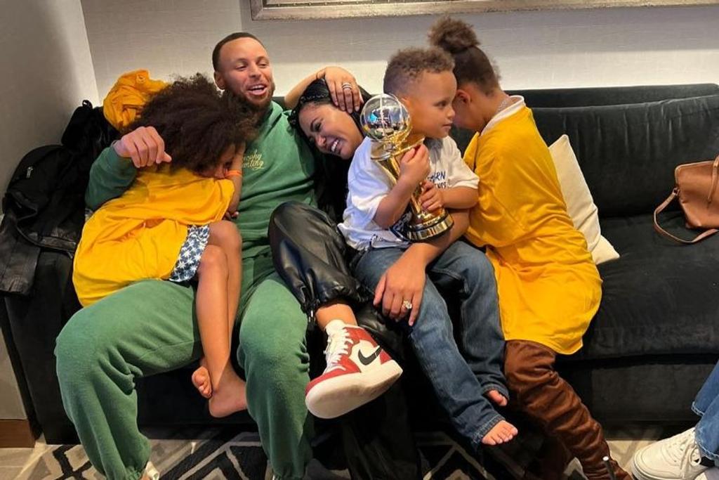 Stephen Curry Family NBA