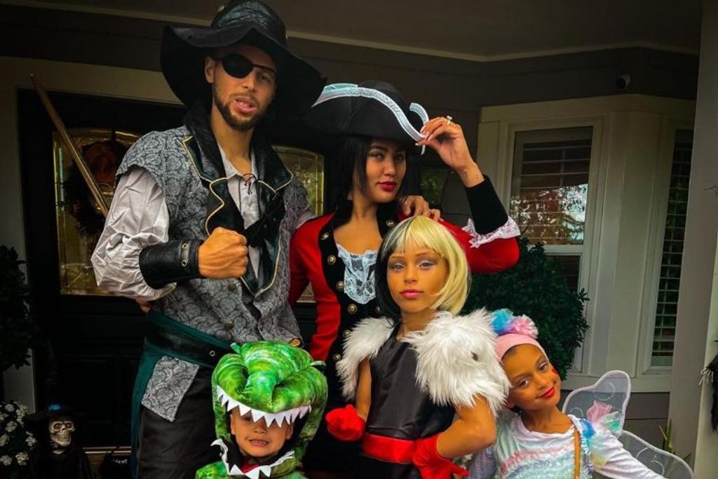 Steph Curry Family Halloween