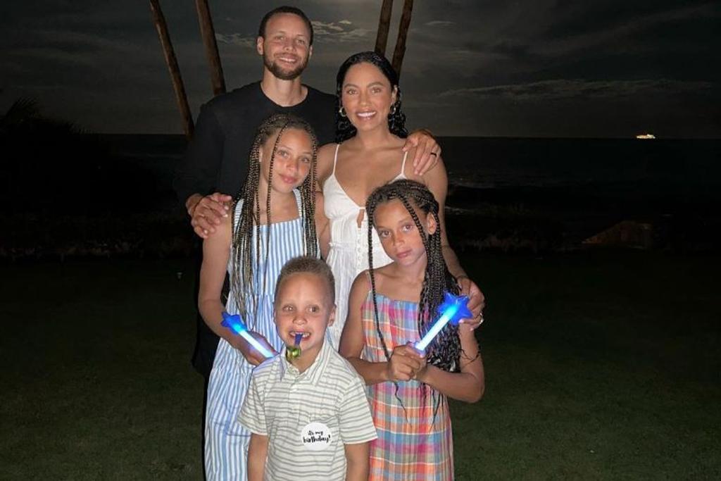 Stephen Curry Family Vacation