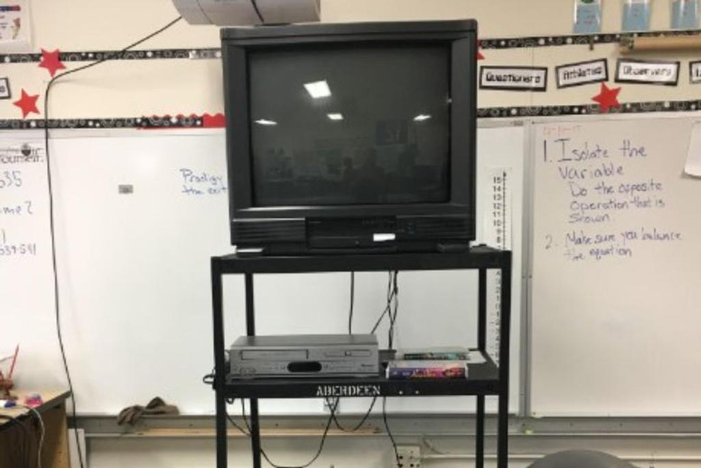TV School classroom Throwback
