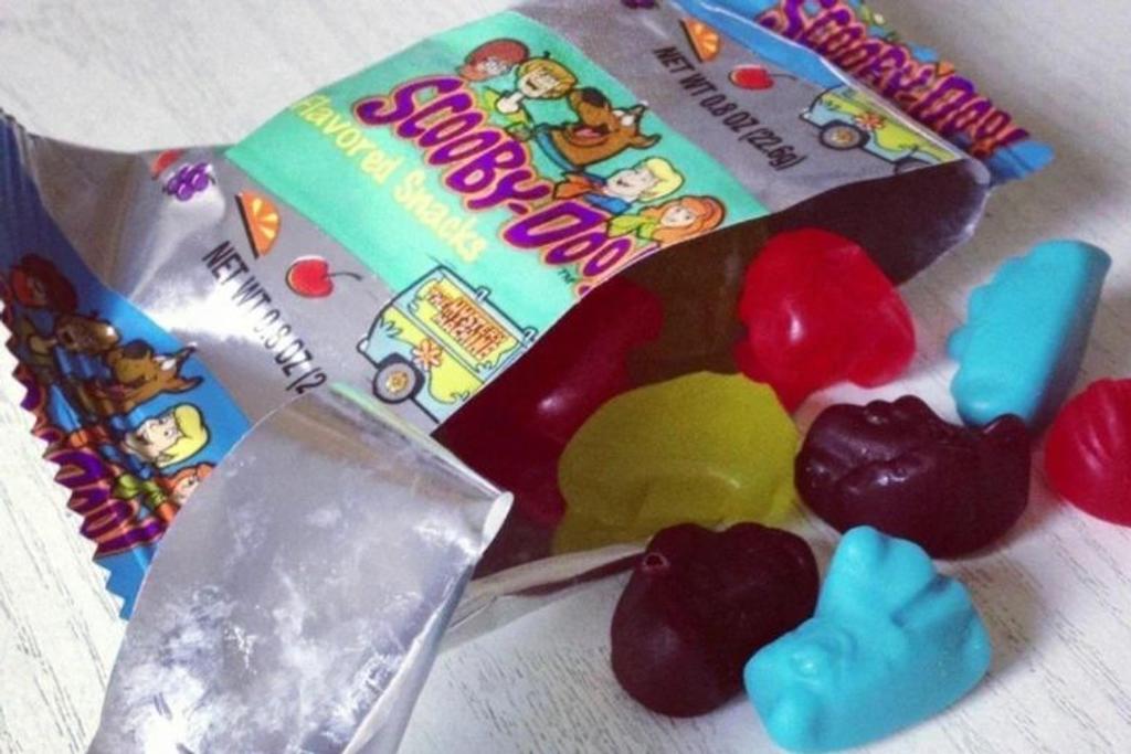 Scooby Doo Gummies childhood