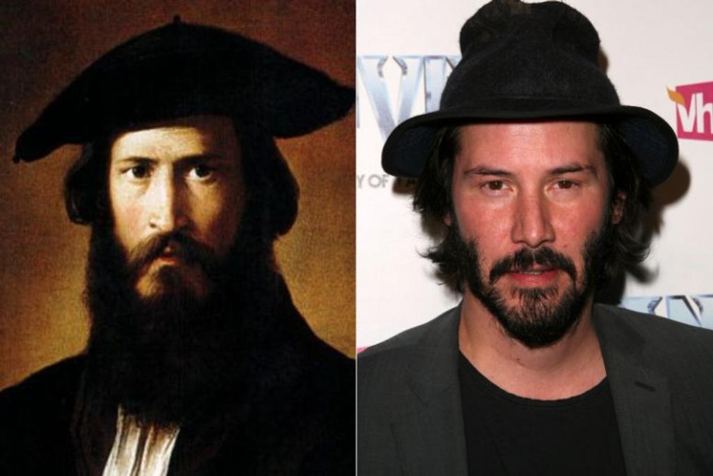 Keanu Reeves portrait celebrity
