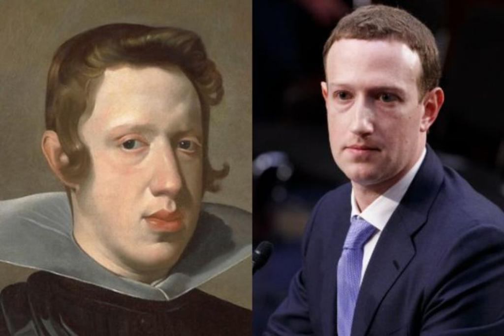 Mark Zuckerberg painting celebrity