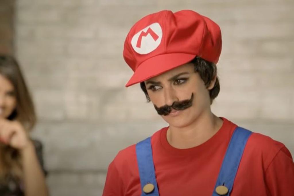 Penélope Cruz Nintendo Mario
