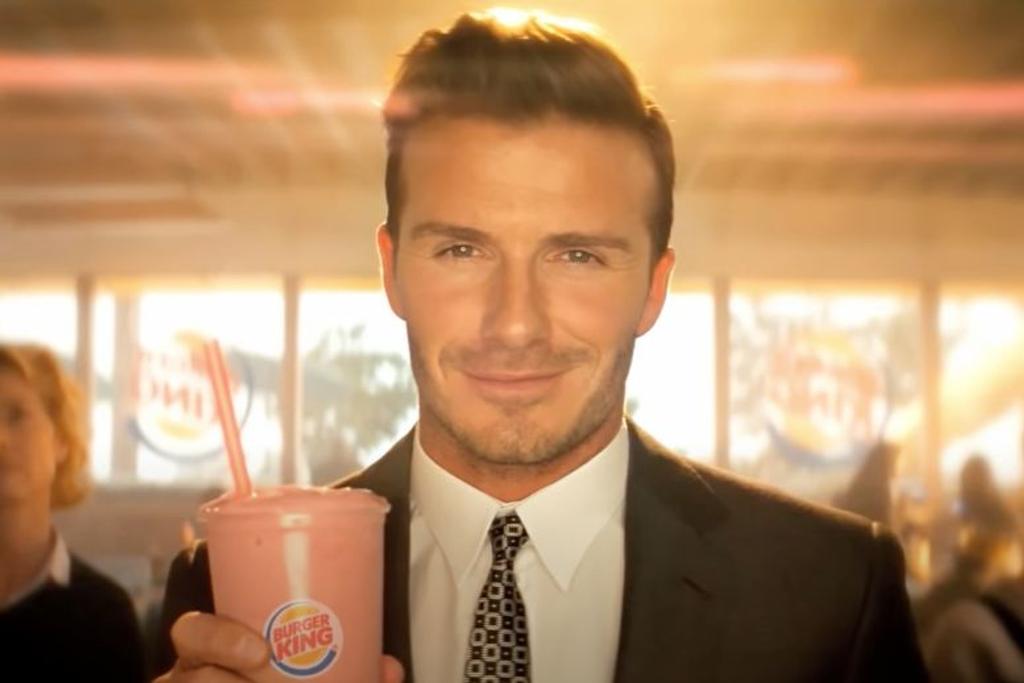 David Beckham Burger King