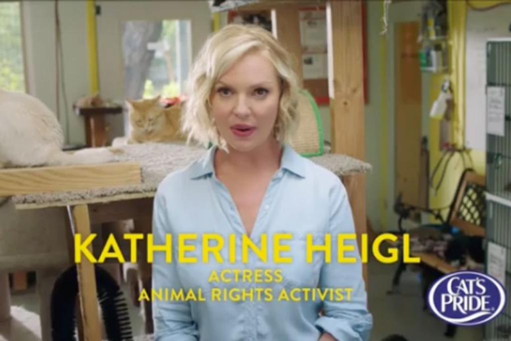 Katherine Heigl Cat Litter