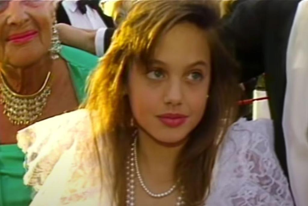 Angelina Jolie childhood early