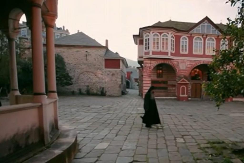 Monastery Monks Mount Athos