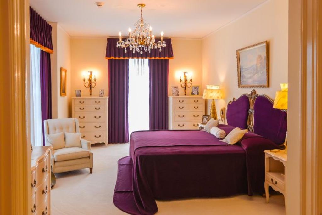 Graceland Elvis Bedroom Purple